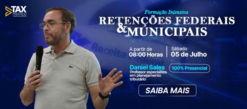 Formação intensiva: Retenções federais e municipais