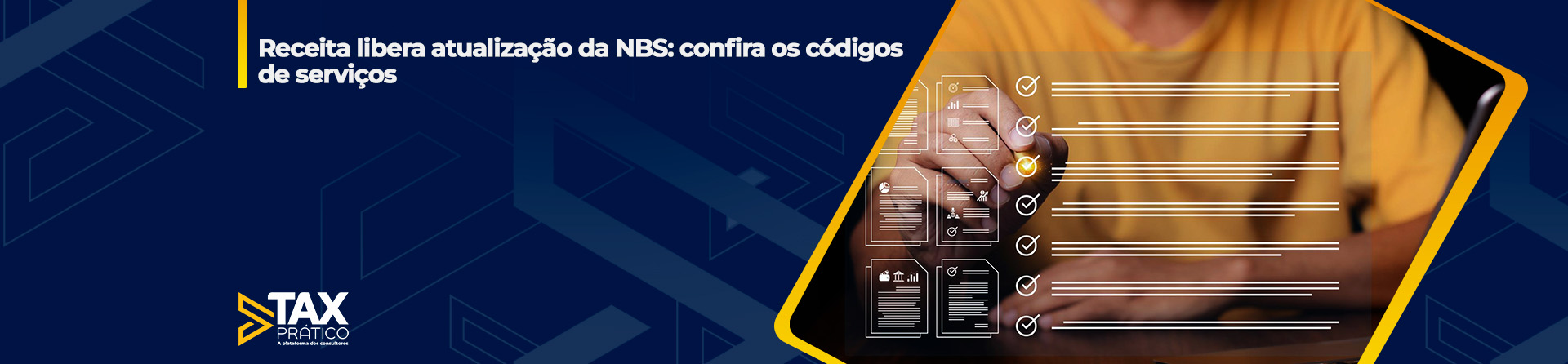 Receita libera atualização da NBS: confira os códigos de serviços