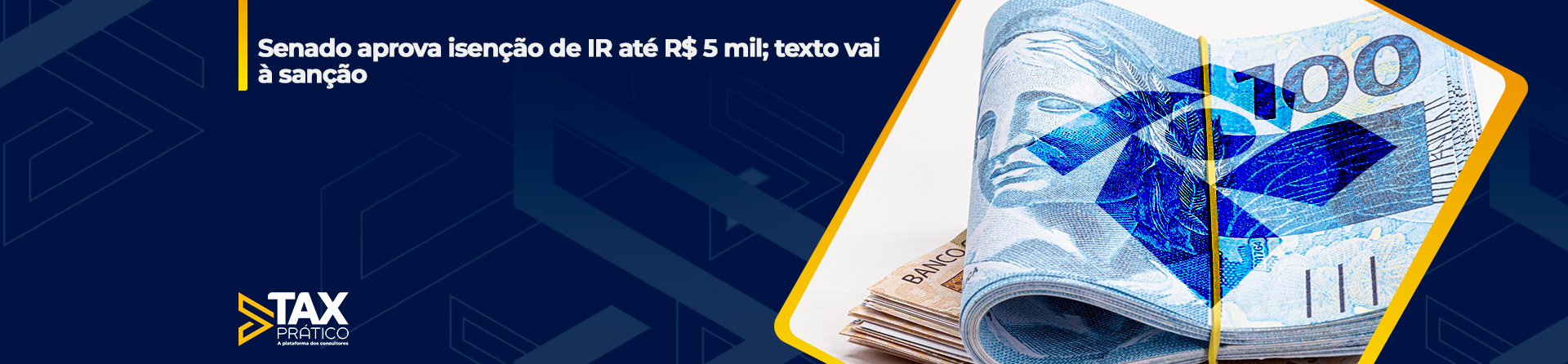 Senado aprova isenção de IR até R$ 5 mil; texto vai à sanção
