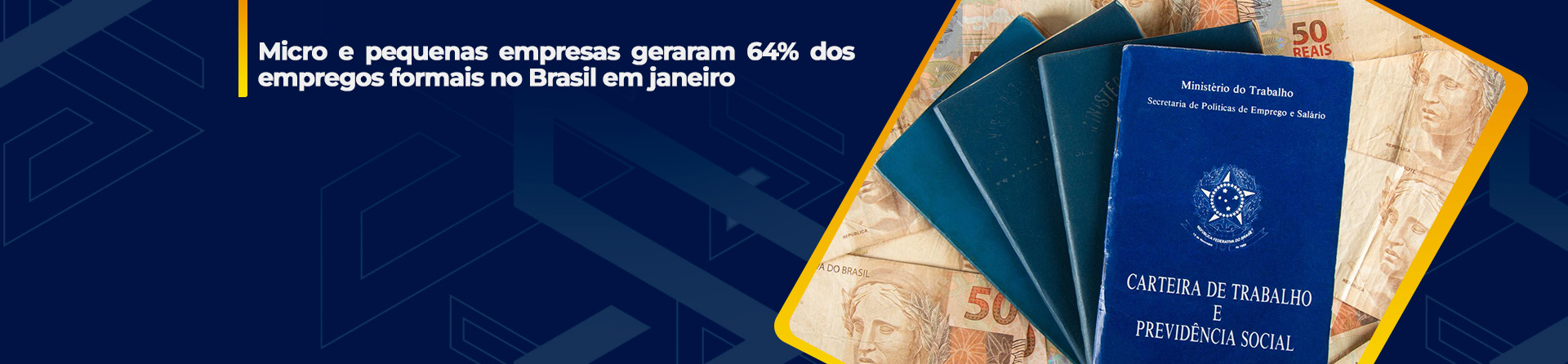 Micro e pequenas empresas geraram 64% dos empregos formais no Brasil em janeiro