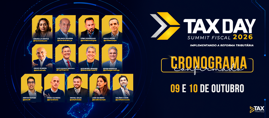 TAX DAY 2026: CRONOGRAMA CONFIRMADO