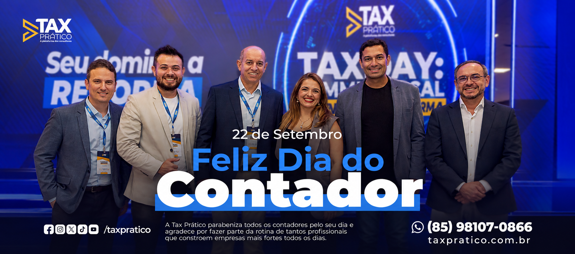 FELIZ DIA DO CONTADOR