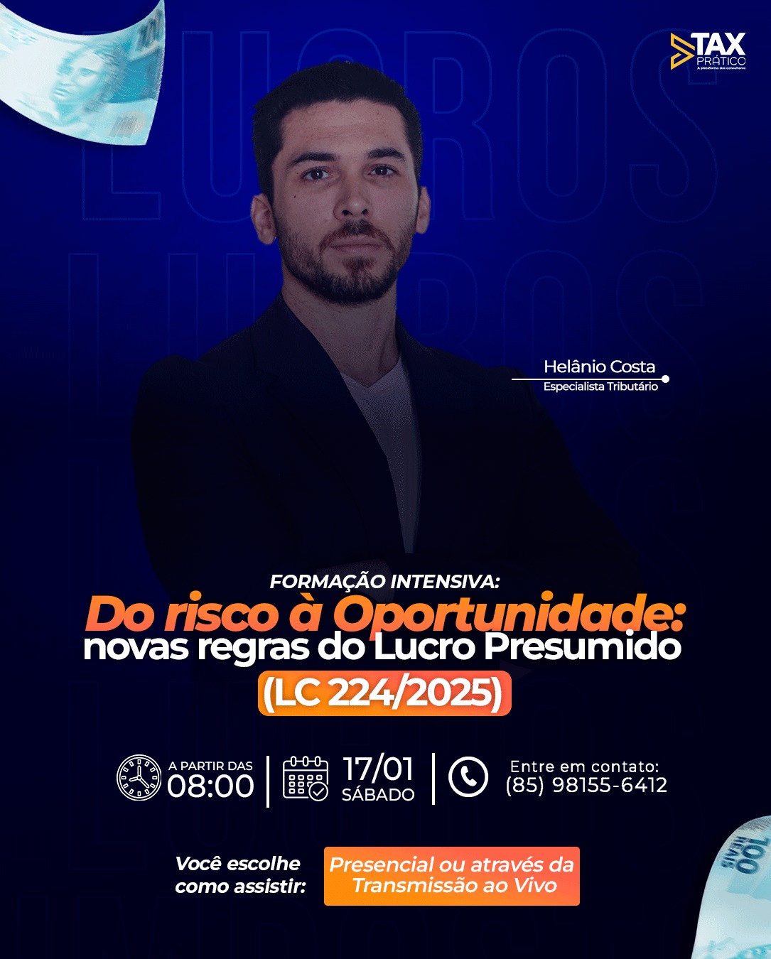 Do Risco a Oportunidade: Novas regras do Lucro Presumido (LC 224)