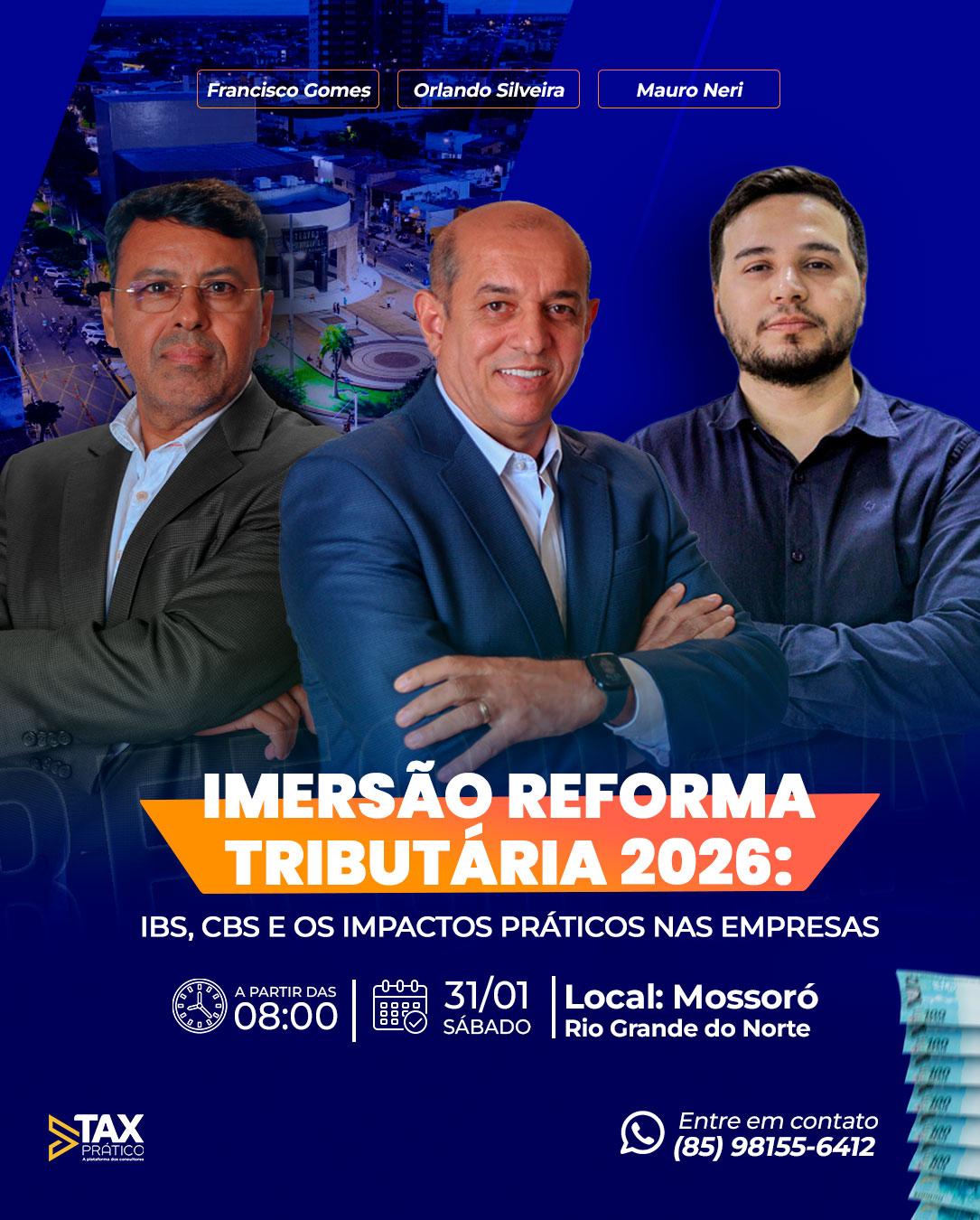 Imersão Reforma Tributária 2026: IBS, CBS e os impactos práticos nas empresas